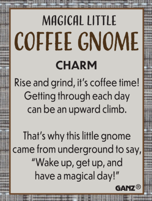 Inspirational Gnomes ON SALE! || Each order comes with 1 motivational poem card per gnome.  || Magical Little Coffee Gnome ER66375 || Lindenhaus Imports in Helen, Ga Inspirational Gnomes ON SALE! || Each order comes with 1 motivational poem card per gnome.  || Magical Little Coffee Gnome ER66375 || Lindenhaus Imports in Helen, Ga