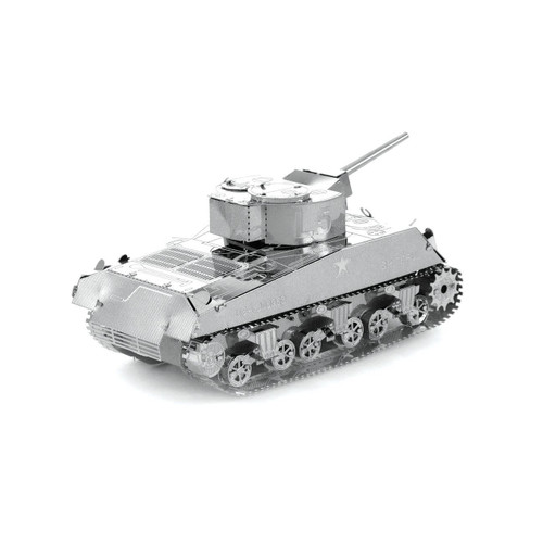 The Sherman Tank Metal Earth 3D Stainless-Steel Model Kit MMS204 The Sherman Tank Metal Earth 3D Stainless-Steel Model Kit MMS204