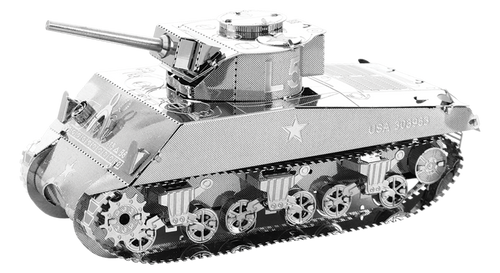 Sherman Tank WWII Metal Model Kit MMS204