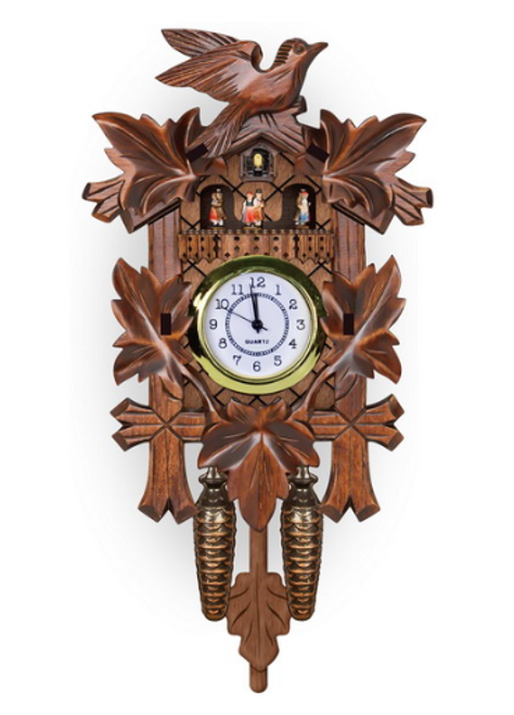 3D Cuckoo Clock Magnet with Real Functioning Clock | Traditional