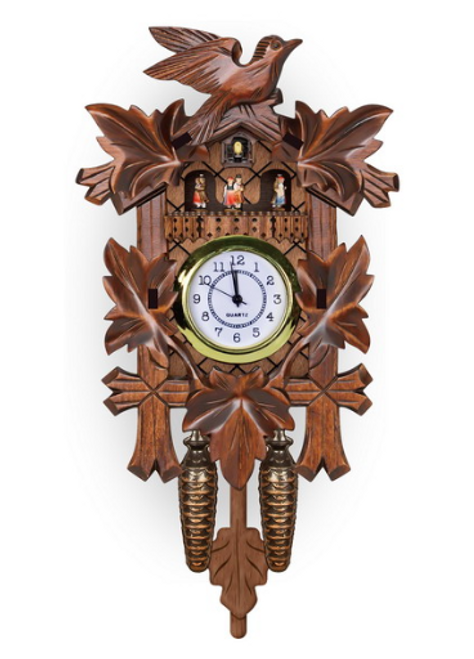 Traditional 3D Cuckoo Clock Magnet with Real Functioning Clock RCM303