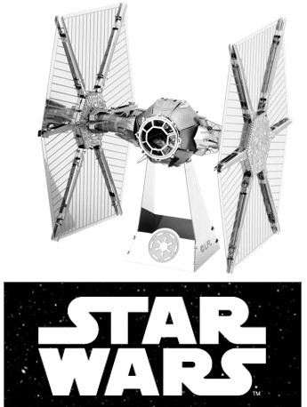 Imperial Tie Fighter™ Metal Earth 3D Stainless Steel Model Kit - MMS256