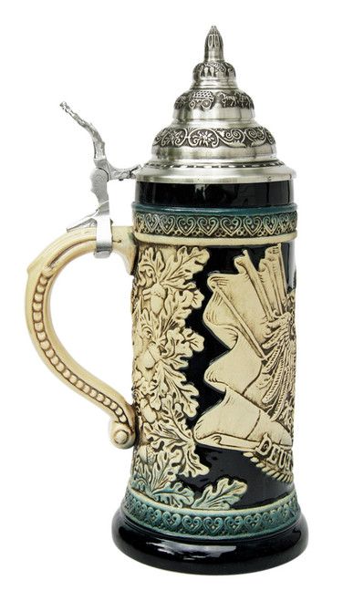 Blue Deutschland Eagle German Beer Stein Blue Deutschland Eagle German Beer Stein