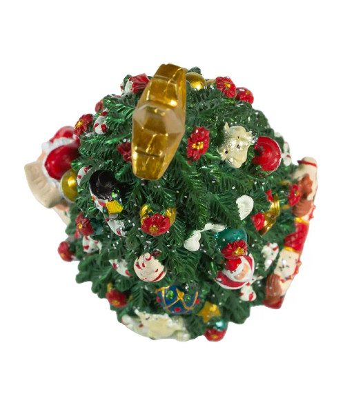 Musical Christmas Tree with Rotating Santa Centerpiece C5562 Musical Christmas Tree with Rotating Santa Centerpiece C5562
