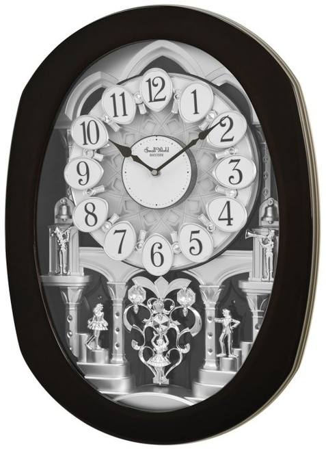 RHYTHM Encore Espresso Motion Clock ON SALE | Lindenhaus Imports