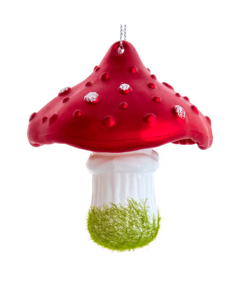 Shimmering Mushroom Ornament T3510