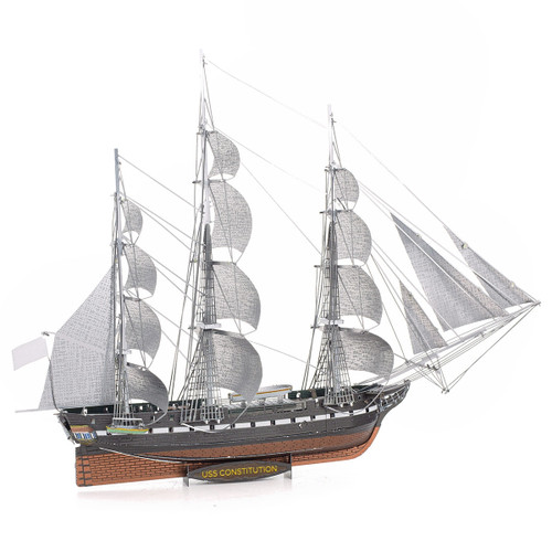 The USS Constitution (‘Old Ironsides’) Premium Series Metal Earth 3D Stainless-Steel Model Kit, PS2002 The USS Constitution (‘Old Ironsides’) Premium Series Metal Earth 3D Stainless-Steel Model Kit, PS2002