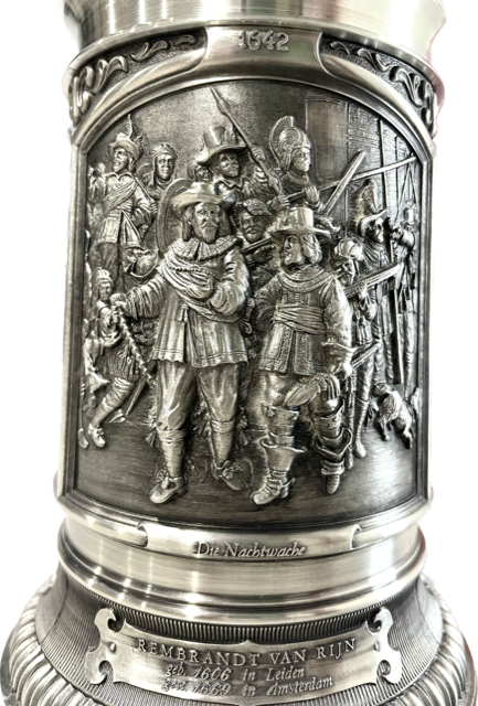 Old Dutch Masters 17th Century Masterpiece Collection Pewter Stein