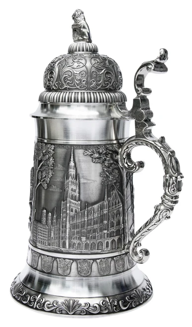 Bayern Bavaria Collection Pewter Stein