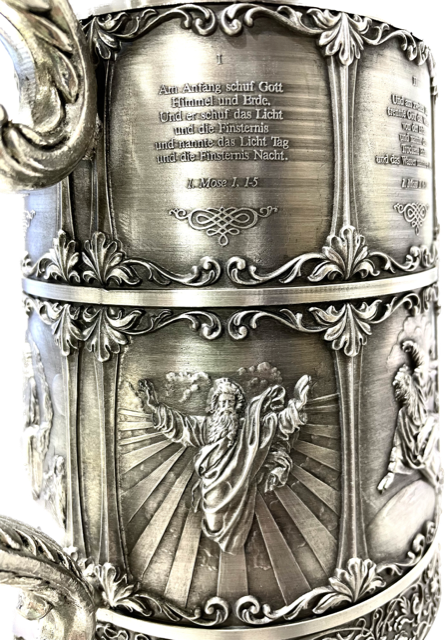 The Lord's Creation Pewter Stein