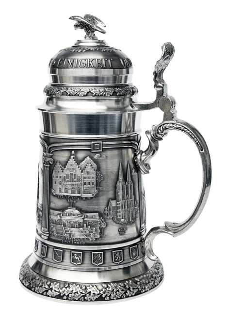 Deutschland Landmarks Pewter Stein