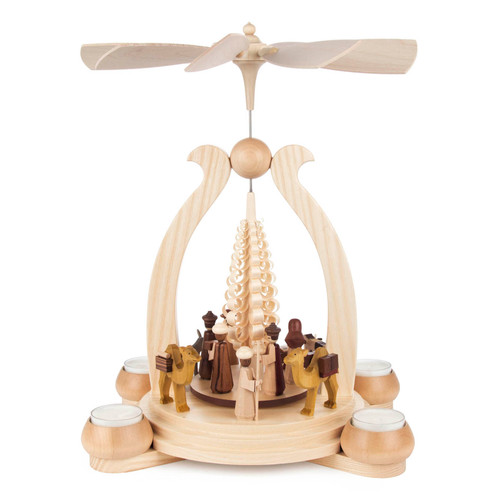 1-Tier Holy Night Nativity German Pyramid 085/520