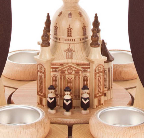1-Tier The Dresden Frauenkirche (Church of Our Lady) German Pyramid