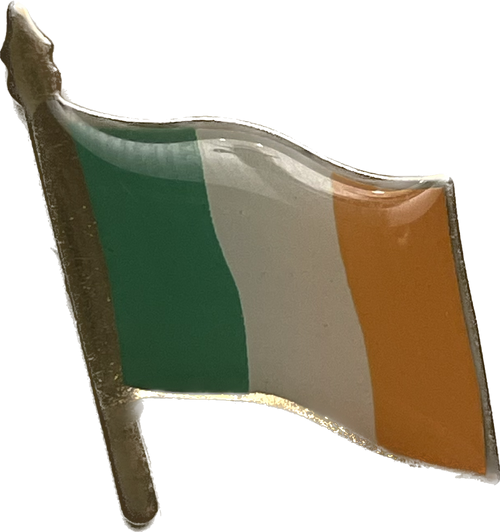 Ireland Flag Fashion Accessory Brooch Enamel Hat/Lapel Pin