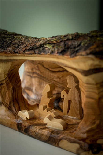 Nativity Scene Olivewood Grotto Nativity Scene Olivewood Grotto