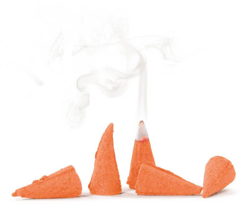 5 burning Orange Fragrance high-quality KNOX Incense Cones 5 burning Orange Fragrance high-quality KNOX Incense Cones