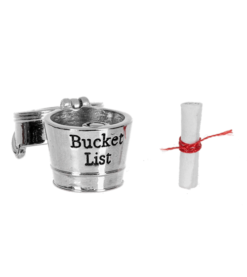 Live Your Bucket List Pocket Charm
