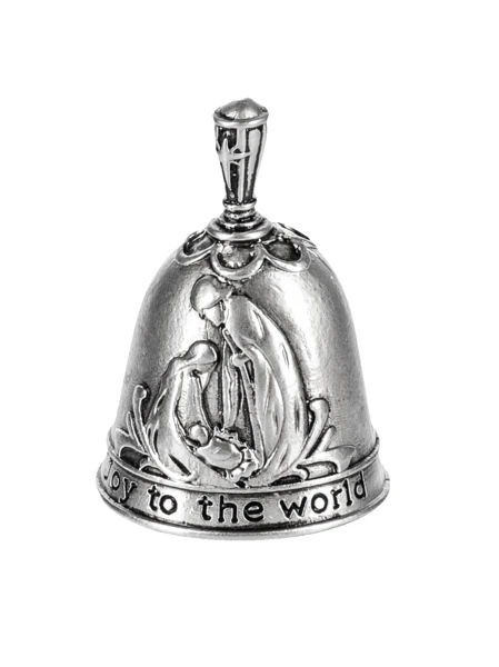 The Little Nativity Bell Motivational Charm EX26920