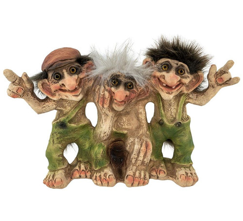 Original NyForm Trolls from Norway ON SALE! || 2024 Limited Edition Three Pals #326 || Lindenhaus Imports in Helen, Ga