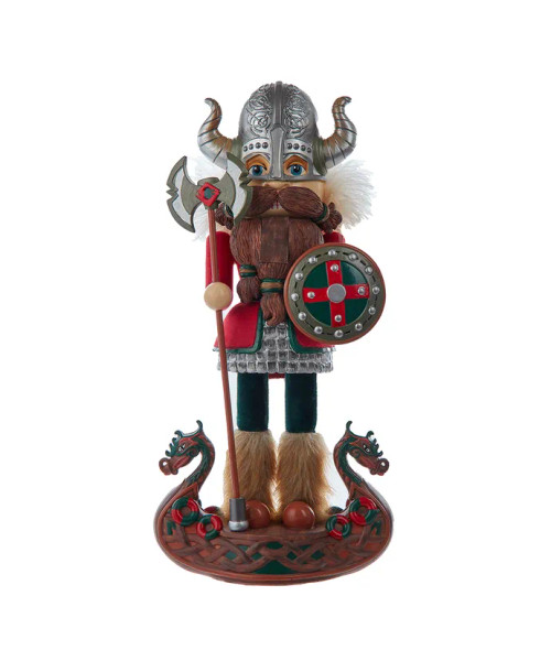 Front view of The Viking Hollywood Nutcrackers™ Exclusive HA0710 Front view of The Viking Hollywood Nutcrackers™ Exclusive HA0710
