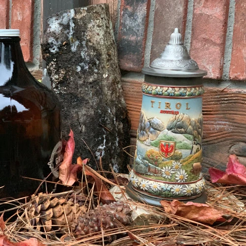 Tirol Alps-Austria Beer Stein, 1L - S4205
