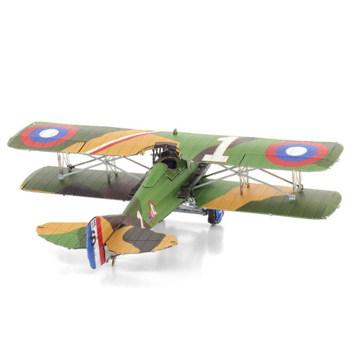 The SPAD S.XIII WWI Aircraft Metal Earth 3D Model Kit ME1024 The SPAD S.XIII WWI Aircraft Metal Earth 3D Model Kit ME1024