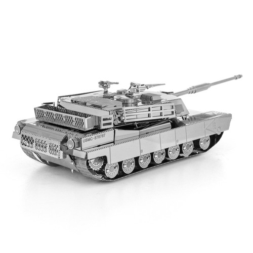 USMC M1 Abrams Tank Metal Earth 3D Stainless-Steel Model Kit MMS206