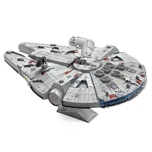 Millennium Falcon™ with Color Premium Series Metal Earth 3D Stainless-Steel Model Kit - ICX235 Millennium Falcon™ with Color Premium Series Metal Earth 3D Stainless-Steel Model Kit - ICX235