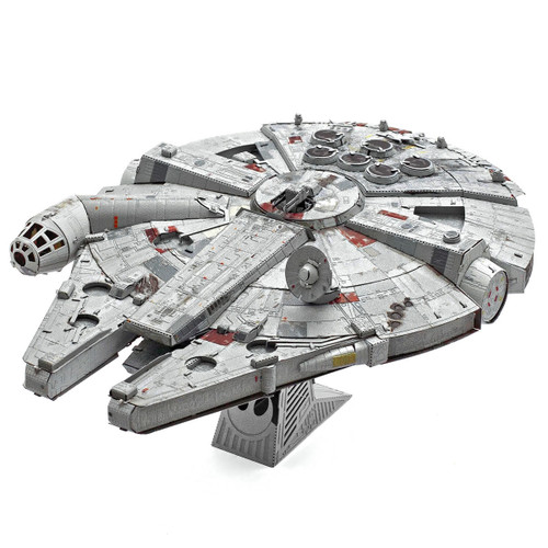 Millennium Falcon™ with Color Premium Series Metal Earth 3D Stainless-Steel Model Kit - ICX235 Millennium Falcon™ with Color Premium Series Metal Earth 3D Stainless-Steel Model Kit - ICX235