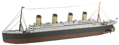 The RMS Titanic Premium Series Metal Model Kit PS2004