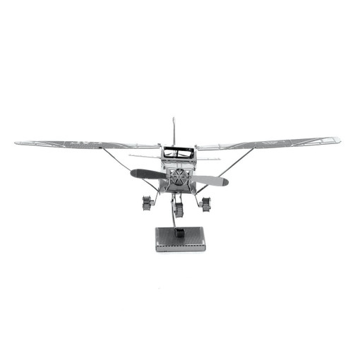 Cessna 172 Airplane Metal Earth 3D Stainless-Steel Model Kit MMS045