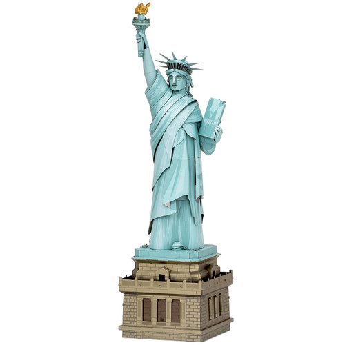 The Statue of Liberty Premium Series Metal Earth 3D Stainless-Steel Model Kit, PS2008
