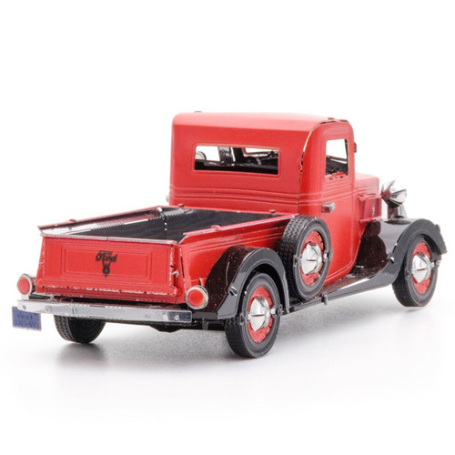 3- 1937 Red Ford™ Pickup Truck Metal Earth MMS199 3- 1937 Red Ford™ Pickup Truck Metal Earth MMS199