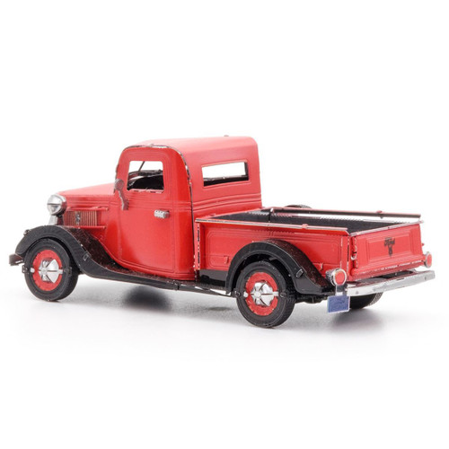 2- 1937 Red Ford™ Pickup Truck Metal Earth MMS199 2- 1937 Red Ford™ Pickup Truck Metal Earth MMS199