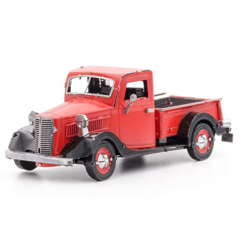 1- 1937 Red Ford™ Pickup Truck Metal Earth MMS199