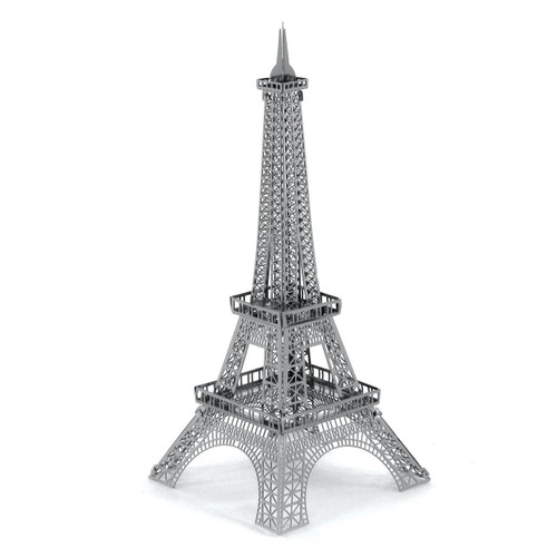 4- The Eiffel Tower Metal Earth 3D Stainless-Steel Model Kit MMS016 4- The Eiffel Tower Metal Earth 3D Stainless-Steel Model Kit MMS016
