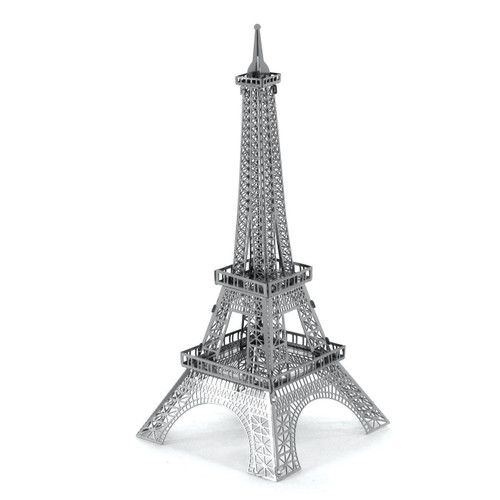 3- The Eiffel Tower Metal Earth 3D Stainless-Steel Model Kit MMS016 3- The Eiffel Tower Metal Earth 3D Stainless-Steel Model Kit MMS016