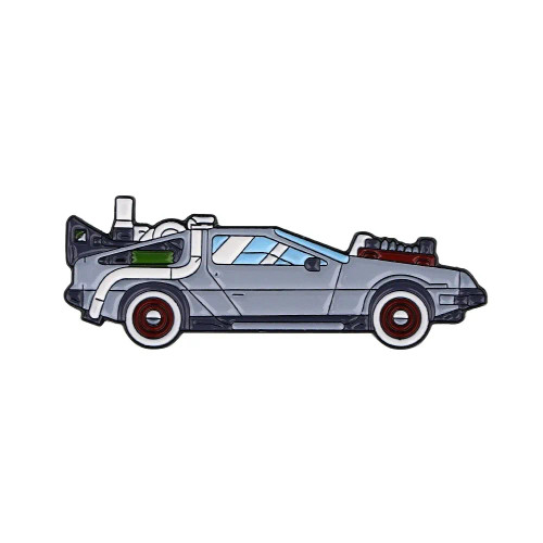 The DeLorean Enamel Hat Pin Fashion Accessory The DeLorean Enamel Hat Pin Fashion Accessory