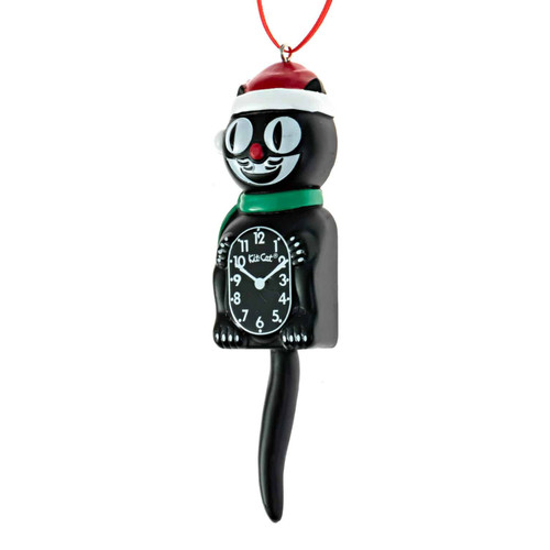 The Original Kit-Cat Klock® Christmas Ornament COB-HAT