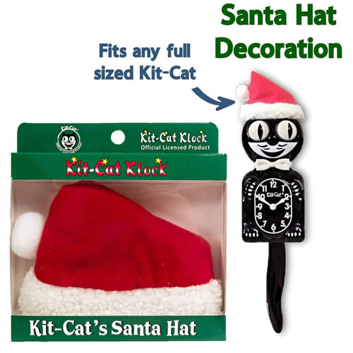 Santa's Hat Accessory for The Original Kit-Cat Klock® Santa's Hat Accessory for The Original Kit-Cat Klock®
