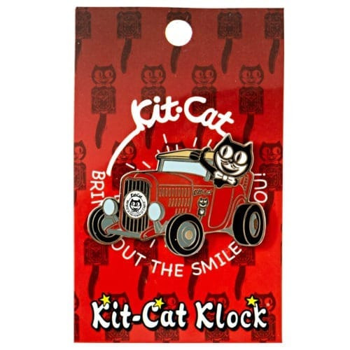 The Original Kit-Cat Klock® Roadster Enamel Pin The Original Kit-Cat Klock® Roadster Enamel Pin