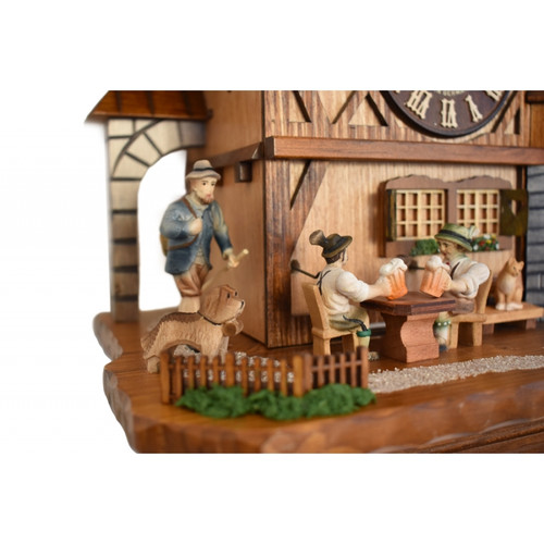 'The Night Watchman' 8-Day Chalet German Cuckoo Clock 8T 525/9 'The Night Watchman' 8-Day Chalet German Cuckoo Clock 8T 525/9