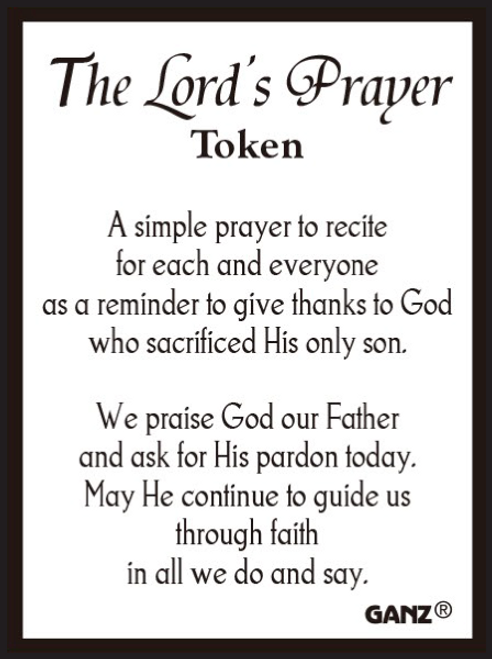 The Lord's Prayer Pocket Charm The Lord's Prayer Pocket Charm