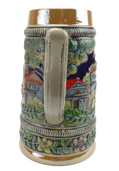 Ludwig's 'Neuschwanstein' Castle Shot Stein, 3.5" Ludwig's 'Neuschwanstein' Castle Shot Stein, 3.5"