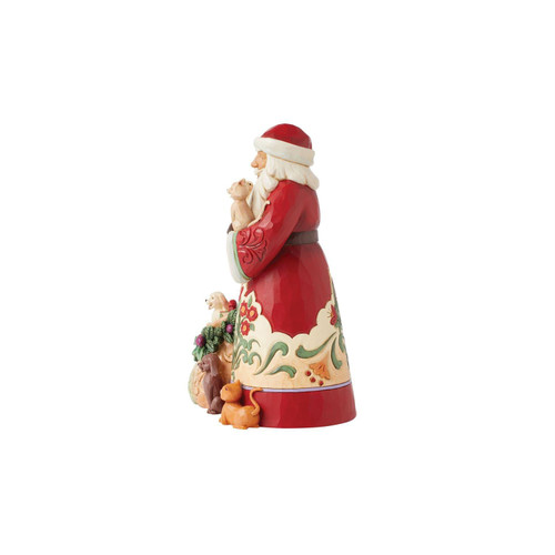 Jim Shore holiday tablepiece Santa festive centerpiece décor