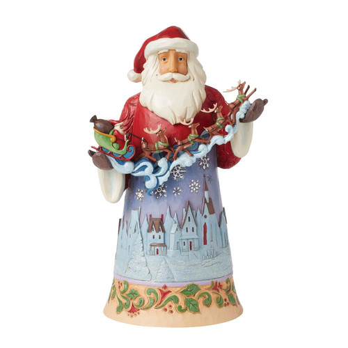 Jim Shore Midnight Christmas Sky Santa 6015502