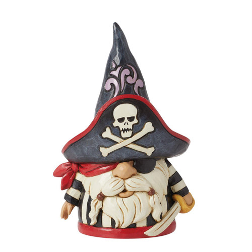 Captain Patch Pirate Gnome Figurine 6014498 | Jim Shore™ Halloween Collection