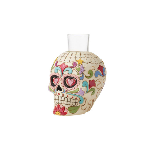 Día de los Muertos (Day of the Dead) Skull Candleholder Figurine 6012756 Día de los Muertos (Day of the Dead) Skull Candleholder Figurine 6012756