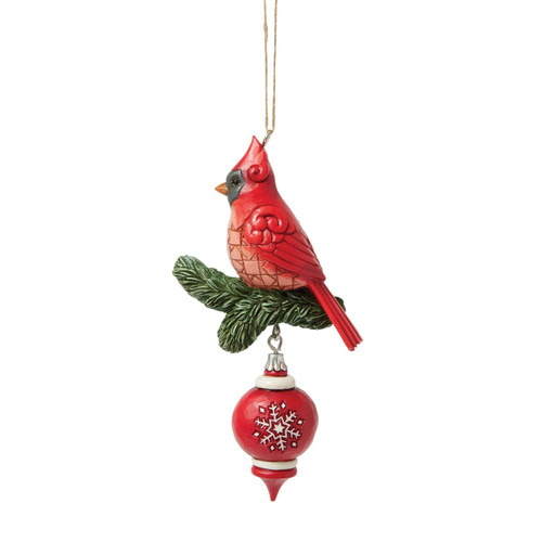Christmas Cardinal Ornament 6017049 | Jim Shore™ Nordic Noël Collection