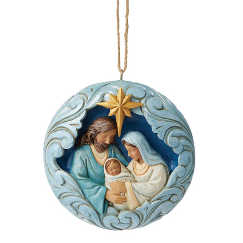 Twilight Blue Nativity Ornament 6017008 | Jim Shore™ Twilight Blue Collection